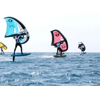 Debutto storico ad Albissola: prima regata zonale WingFoil