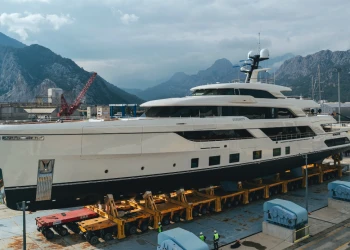 Alia Yachts launches 60m full custom superyacht Serenity II