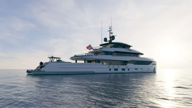 Bering 165 Superyacht construction begins with keel laying ceremony