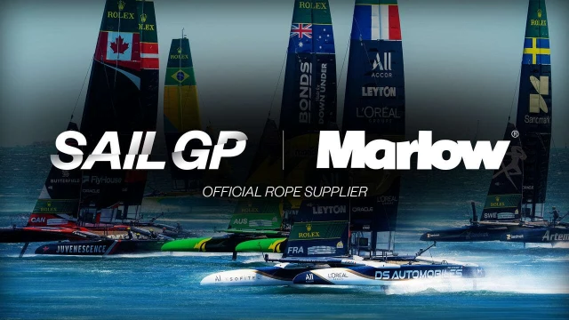 Marlow Ropes joins SailGP as Official Supplier through 2027
