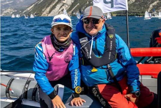 Il giovane Valerio Pucci vince l'oro alla regata internazionale