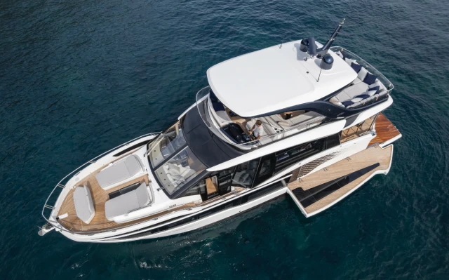 Galeon 620 Fly: più personalizzabile e nuovi interni dello studio InSitu & Partners