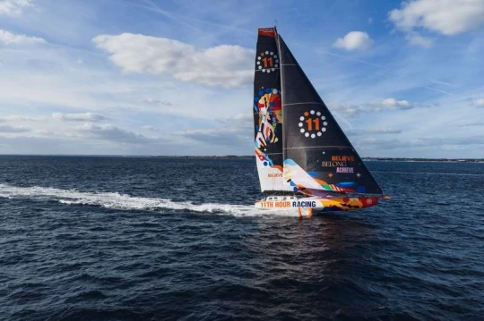 Drone footage of the first sailing session
© Marin LE ROUX - polaRYSE