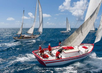 Perfect Trade Wind Conditions for the Classic Regatta Finale