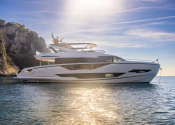 Sunseeker showcase the Best of British Boatbuilding at the British Motor Yachts Show 2026