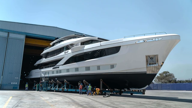 First Majesty 145 Superyacht launched