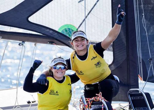 Sofia Giunchglia & Guila Schio (ITA) © FFVoile - SOF / SailingEnergy