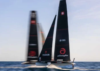A great week in Barcelona, Tudor Team Alinghi presents sailing crew