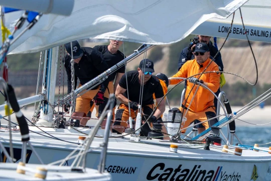 Johnie Berntsson, SWE  (Berntsson Sailing Team)   Photo: Ian Roman/WMRT