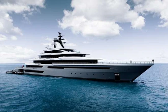 Oceanco unveils first look at Leviathan in operation