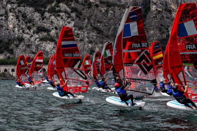 Quarta giornata Torbole iQFoil International Games Youth & Junior