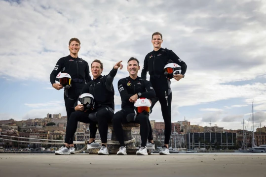 Paul Goodison (GBR), Phil Robertson (NZL), Nicolas Rolaz (SUI) e Pietro Sibello (ITA)