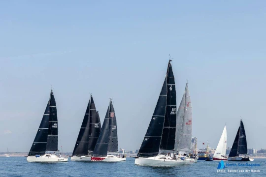 The start of the Long Offshore Race - ORC DH World Championship 2026 © Sander van der Borch | North Sea Regatta