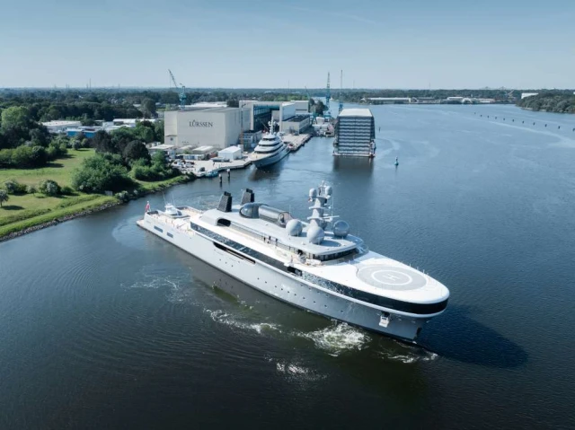 Lürssen consegna il superyacht di 114 metri Nausicaä