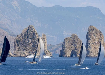 IMA Maxi European Championship 2026: first inshore day in Sorrento after the offshore opener