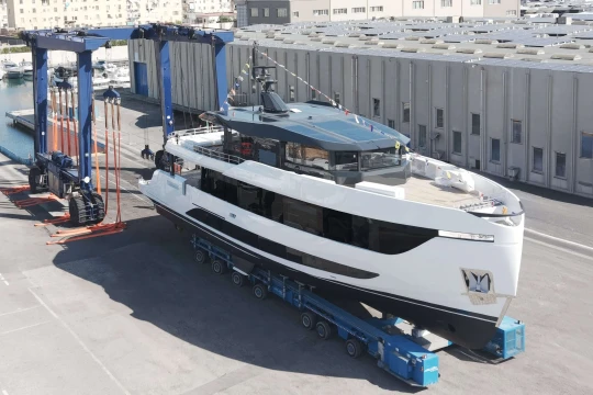 Arcadia A96, fourth hull launched by the yard