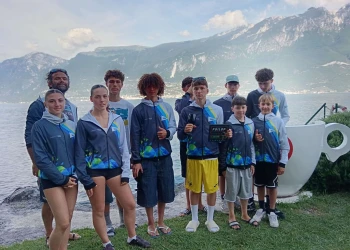 La squadra giovanile del Circolo Surf Torbole tutta a podio