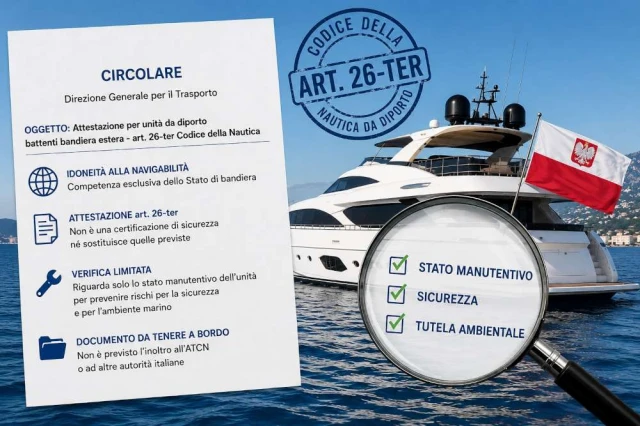 Bandiere estere, il MIT chiarisce l’articolo 26-ter: l’attestazione non è una certificazione di sicurezza