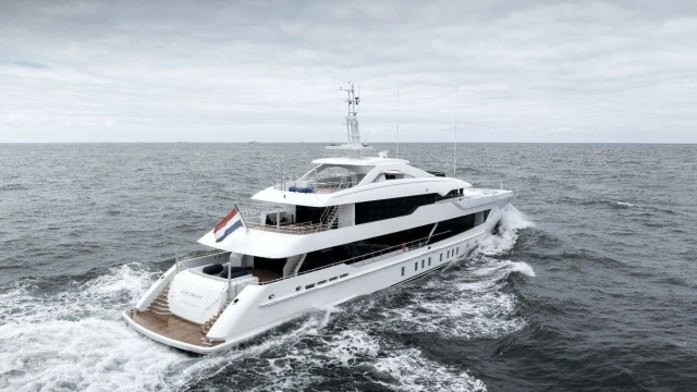Heesen consegna Pa’lante: il nuovo 55 metri in acciaio debutterà al Monaco Yacht Show