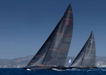 Svea leads J Class after two close opening races at The Superyacht Cup Palma