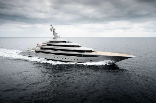 Lürssen delivers 102.4m superyacht Nixie ©TomvanOosanen
