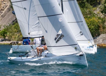 J/70 Cup 2026, a Torbole la prima leadership è di Paint It Black