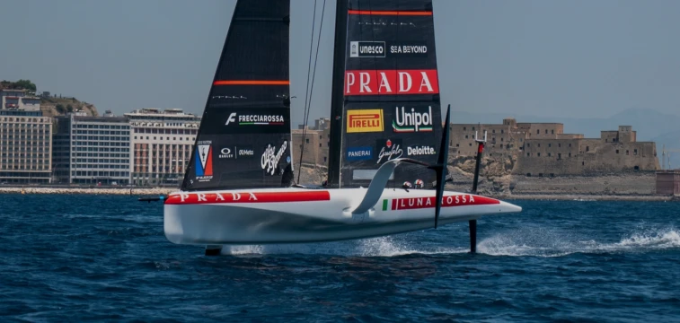 Luna Rossa Youth training Naples July 2026 © Luna Rossa