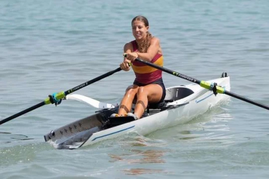Giorgia Cassina in azione alla selezione nazionale