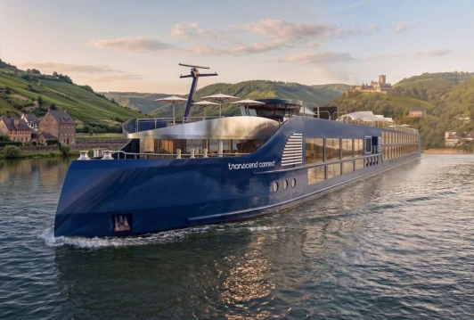 Introducing TDoS’s first-ever yacht-inspired river cruise ship for Transcend Cruises