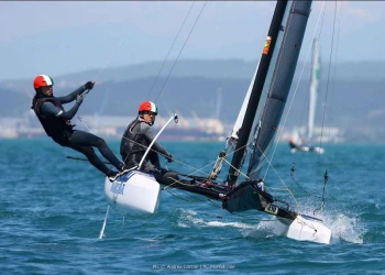 Mondiale Nacra 15: il Windsurfing Club Cagliari festeggia l’argento di Vargiu-Lisci