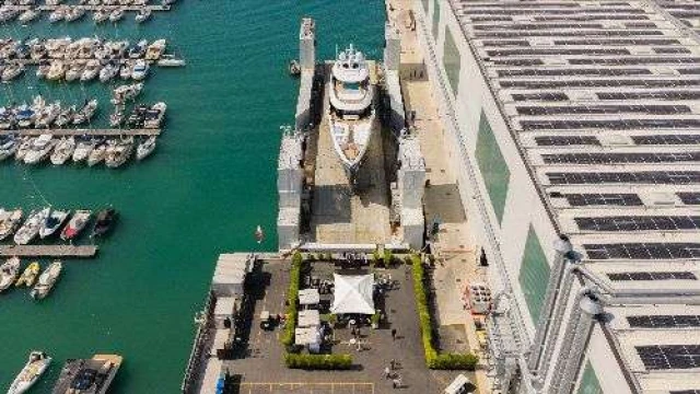 53.5 m Spirit M/Y SILVIA ready to be launched