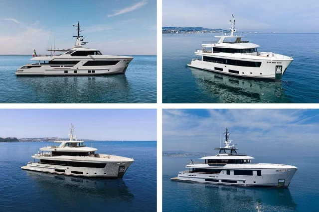 Cantiere delle Marche: Four Explorer Yachts, Four Interpretations of the Same Design DNA