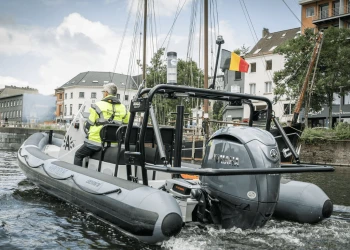 Torqeedo Cruise 6.0 powers Antwerp City Harbour’s new hybrid boat